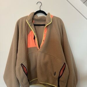 Free People Hit The Slopes Fleece Pullover